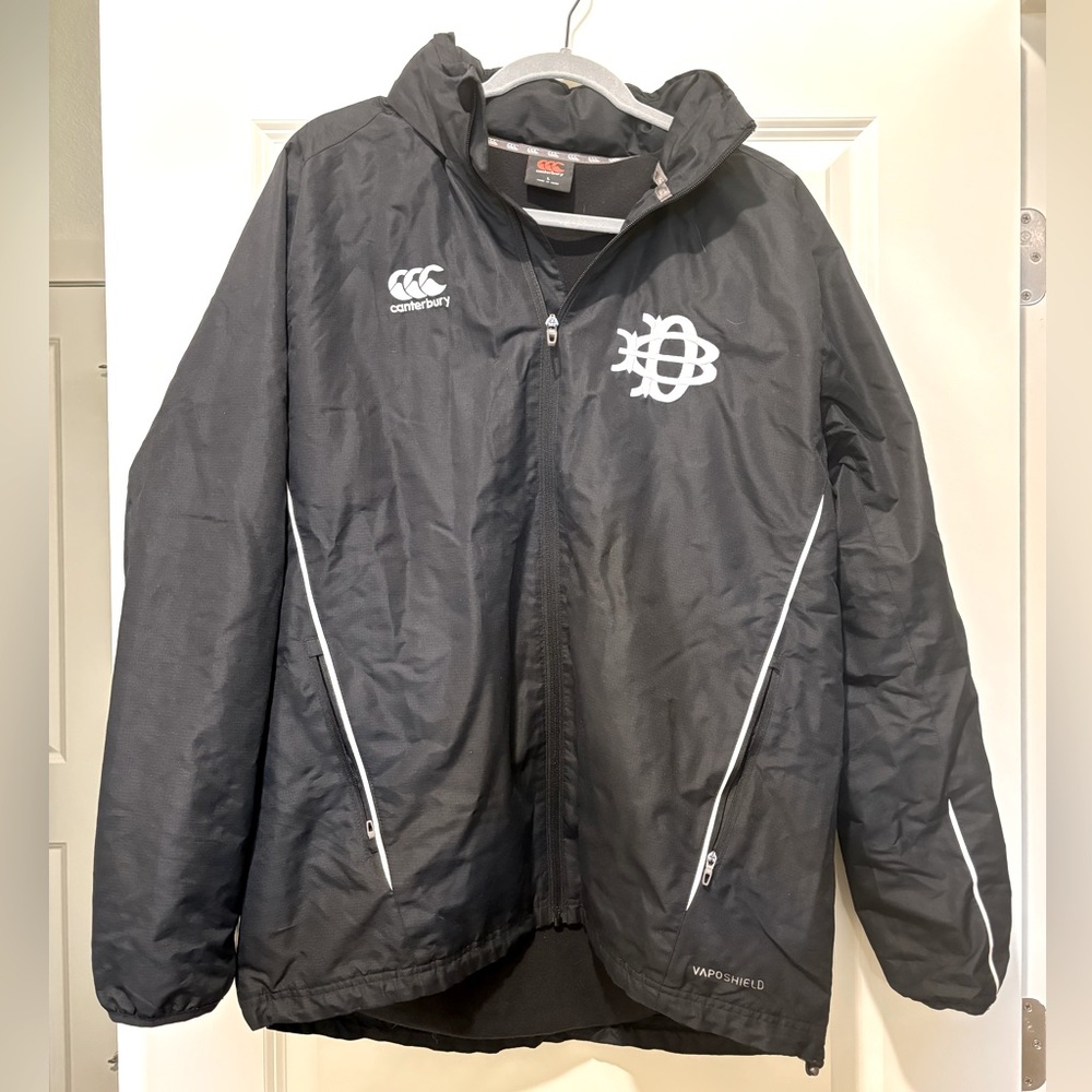 Canterbury Rugby hooded rain jacket